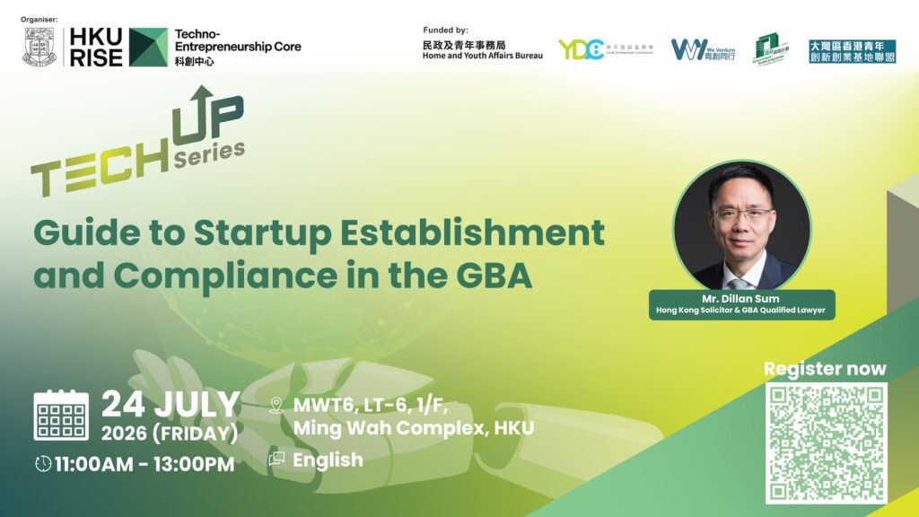 Tech Up Series: Guide to Startup Establishment and Compliance in the GBA